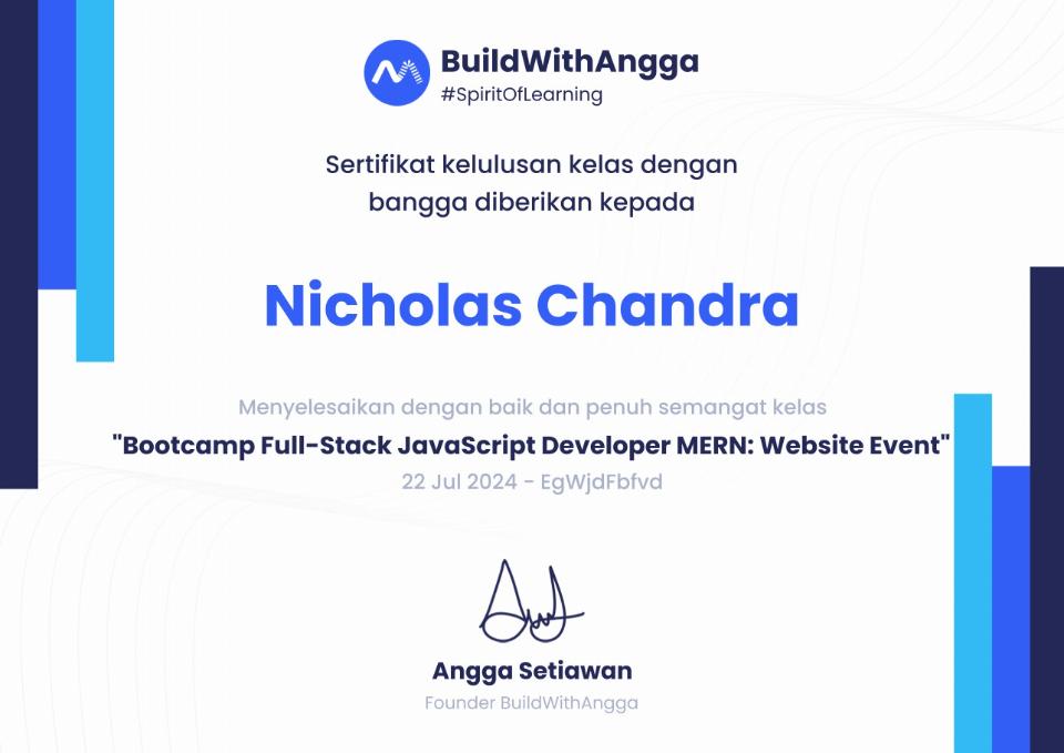 Bootcamp Fullstack - MERN Stack